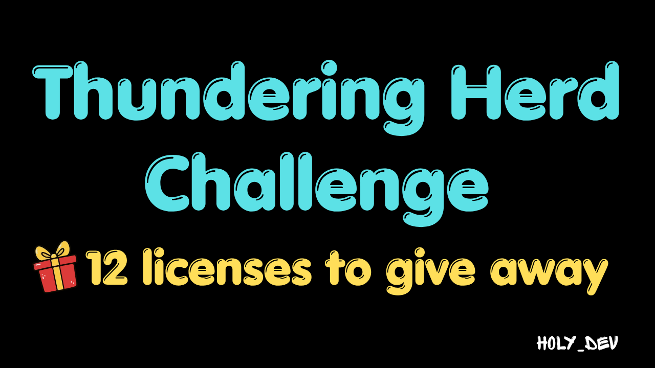 Thundering Herd Challenge – Learn Concurrency & Win JetBrains IDE!